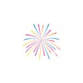 fireworks logo vector