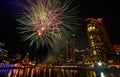 Fireworks in Melbourne