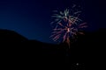 Fireworks in the Mountains