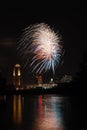 Fireworks over Des Moines