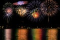 Fireworks Over the Lake