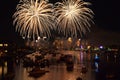 Fireworks over Water - Bay City Michigan