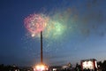 Fireworks at Poklonnaya Gora