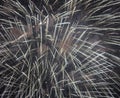 Fireworks at Rapallo Royalty Free Stock Photo