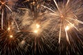 Fireworks, salute. Royalty Free Stock Photo