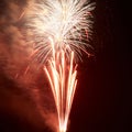 Fireworks, salute Royalty Free Stock Photo