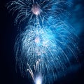 Fireworks, salute Royalty Free Stock Photo