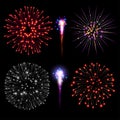 Fireworks set