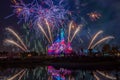 `Lighting up a new day` special fireworks of Shanghai Disneyland 2021