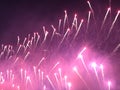 Fireworks at Shatin Racecourse XVI Royalty Free Stock Photo