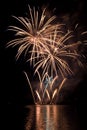 Fireworks show Royalty Free Stock Photo
