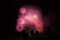 Fireworks show Royalty Free Stock Photo