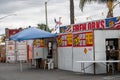 A fireworks stand in Fillmore, California, prior to the Fourth of July.