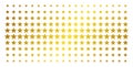 Fireworks Star Gold Halftone Matrix