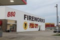 Fireworks store exterior 2351 Royalty Free Stock Photo