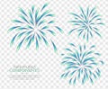 Fireworks transparent background