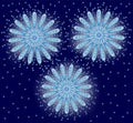 Fireworks, Vector illustration. Salute Royalty Free Stock Photo