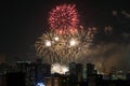 Fireworks on the Victory Day in Yekaterinburg over the city 7