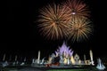 Fireworks at White Temple