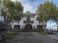Firgas, Gran Canaria, Canary Islands, Spain December 13, 2020: Villa Del Agua, old bulding in colonial style on San