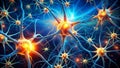 Firing of neurons and synapses in synthetic neurons Creative AI