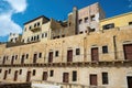 Firkas Fortress at port , Old Town of Chania Crete, Greece. War museum, Revellino castle. Under view