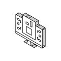 firmware software isometric icon vector illustration