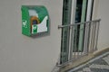 First aid AED defibrillator wall mounted storage