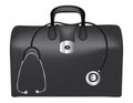 First aid box / doctor`s bag Royalty Free Stock Photo