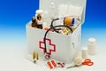 First aid box Royalty Free Stock Photo