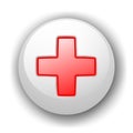 First Aid Button Royalty Free Stock Photo