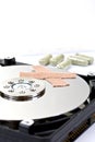 First aid for computer hard disk crash Royalty Free Stock Photo