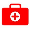 First aid icon ,First aid kit icon isolated on white background Royalty Free Stock Photo