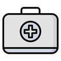 First Aid Isolated Vector icon which can be easily modified or edit Royalty Free Stock Photo