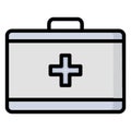 First Aid Isolated Vector icon which can be easily modified or edit Royalty Free Stock Photo