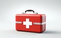 First Aid Kit Alone Royalty Free Stock Photo