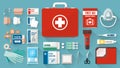 First aid kit Royalty Free Stock Photo