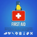 First Aid Kit Concept Royalty Free Stock Photo