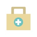 First aid kit icon, colorful design Royalty Free Stock Photo