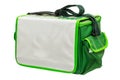 First aid medical green bag Royalty Free Stock Photo