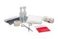 First aid medical supplies Royalty Free Stock Photo