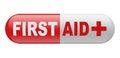First Aid Pill Royalty Free Stock Photo
