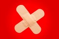 First-aid plasters Royalty Free Stock Photo