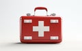 First Aid on White Royalty Free Stock Photo