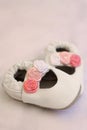 First baby shoes Royalty Free Stock Photo