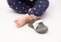 First baby shoes Royalty Free Stock Photo