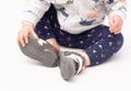 First baby shoes Royalty Free Stock Photo