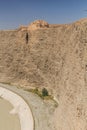 First Beacon Tower of the Great Wall above Taolai River near Jiayuguan, Gansu Province, Chi