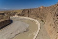 First Beacon Tower of the Great Wall above Taolai River near Jiayuguan, Gansu Province, Chi