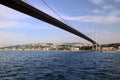 First Bosphorus Bridge in Istanbul Royalty Free Stock Photo